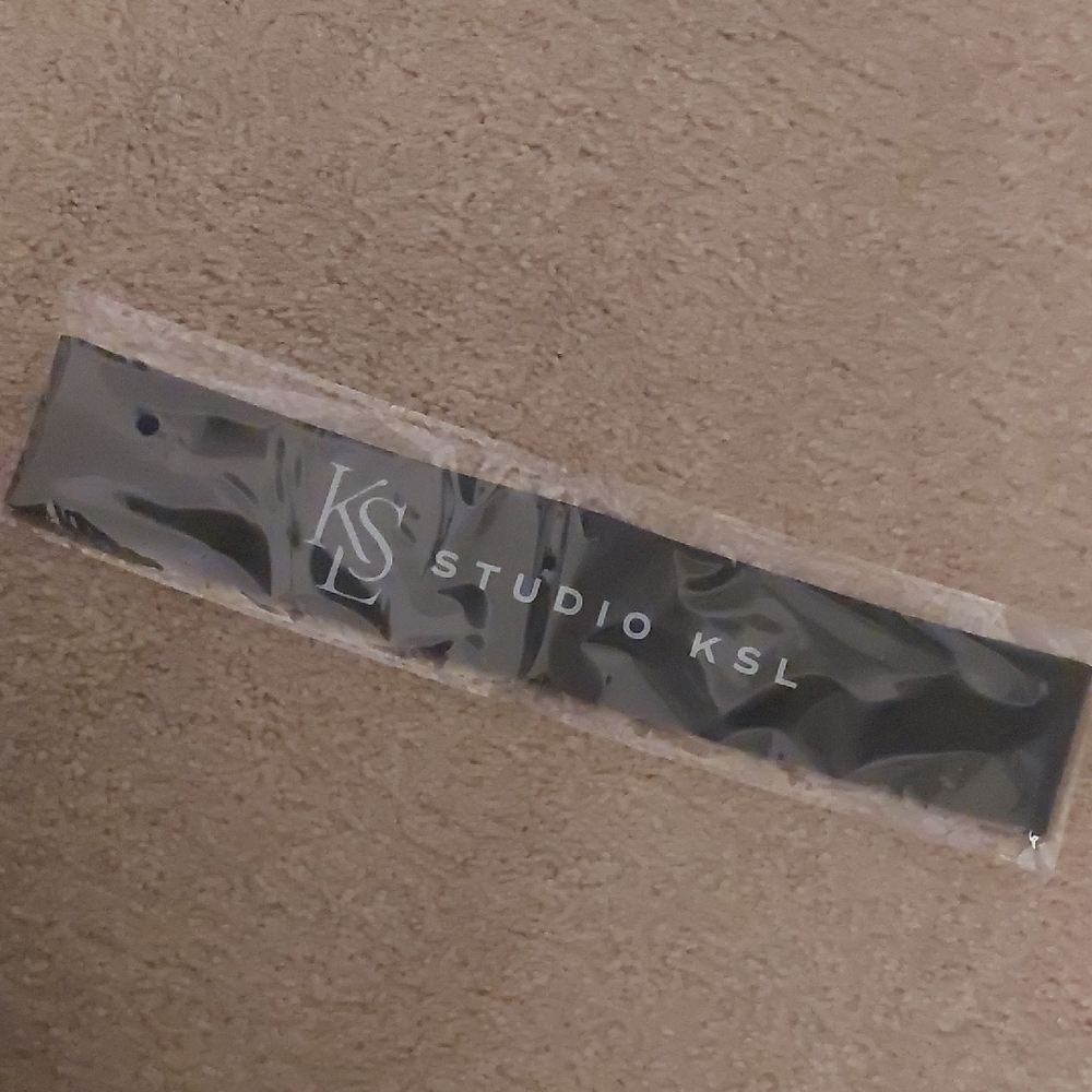 Studio KSL Black Workout Band For Glutes, Quads, Arms, And More!